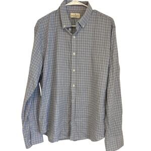 Chatham Road Men's Blue Checkered Shirt Size XL